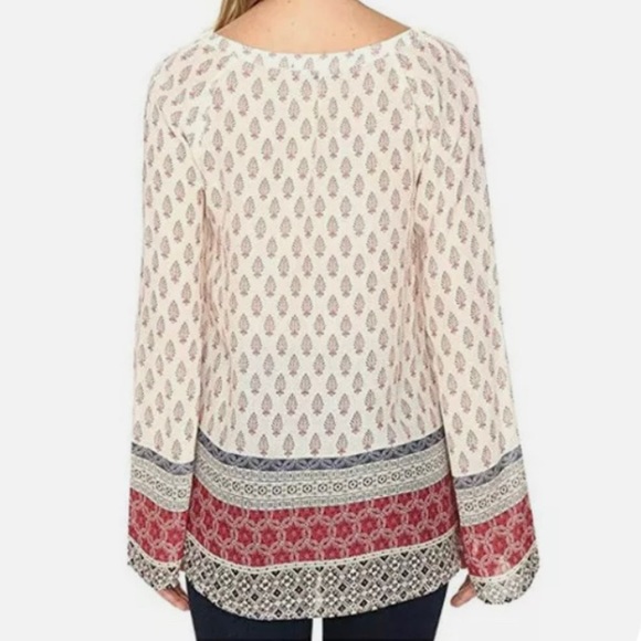 Sanctuary BOHO bell sleeve Blouse size S - Picture 2 of 7